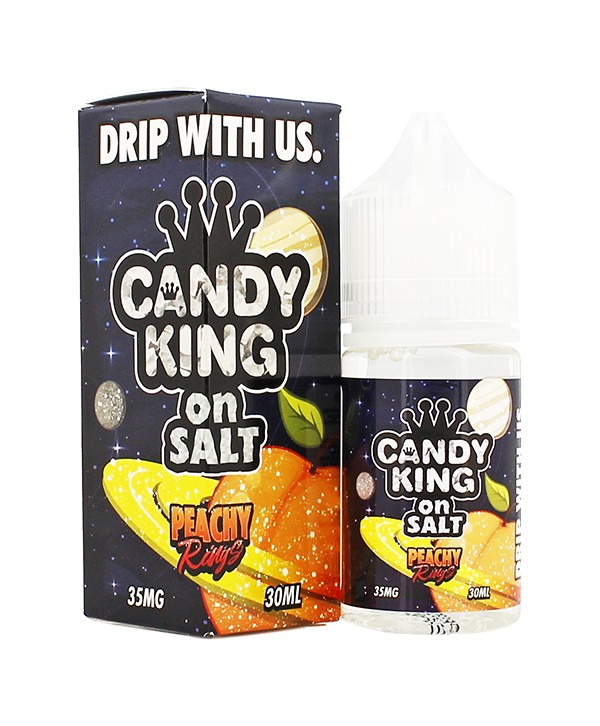 Candy King On Salt - Peachy Rings 30ml