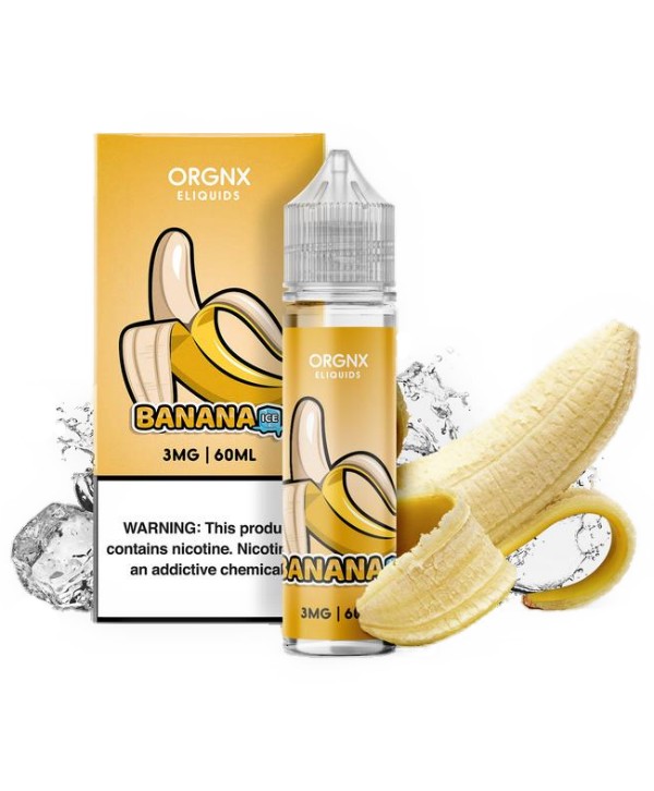 Orgnx Eliquid - Banana Ice 60ml