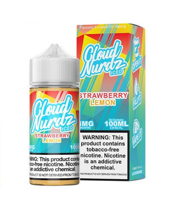 Cloud Nurdz - Strawberry Lemon Iced 100ml