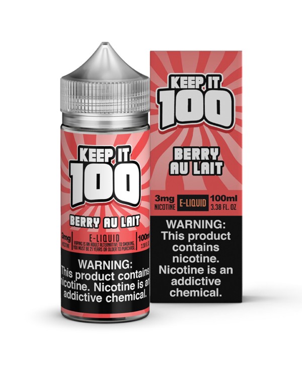 Keep It 100 - Berry Au Lait 100ml